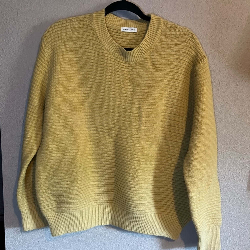 Mustard Yellow Sweater - Size L
